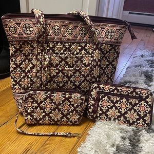 Vera Bradley Medallion Bag Set